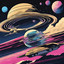 SATOURNE — longue liste cover art