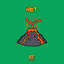 Volcano artwork