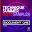 Klaxon - Technique Summer 2016 Sampler artwork