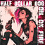 Half Dollar Dog - Oil on fire