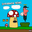 Shrooman being artwork