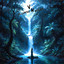 Waterfall artwork