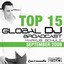 Global DJ Broadcast Top 15 - September 2009 (Classic Bonus Track Version) cover