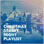 Christmas starry night playlist cover