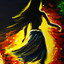 Stepping through fire