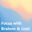 Focus with Brahms & Liszt cover