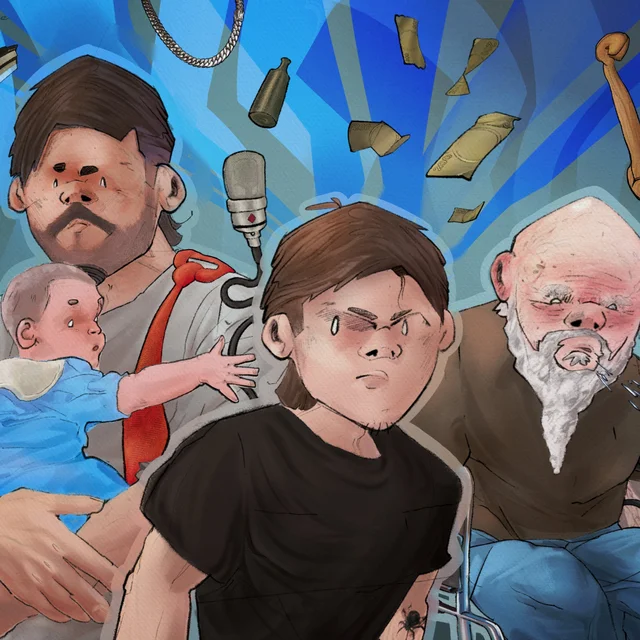 Okładka: WIELKIE DZIECKO MIXTAPE