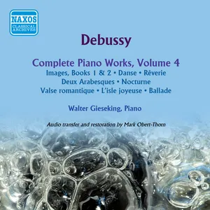 Debussy: Complete Piano Works, Vol. 4 by Claude Debussy - Sales