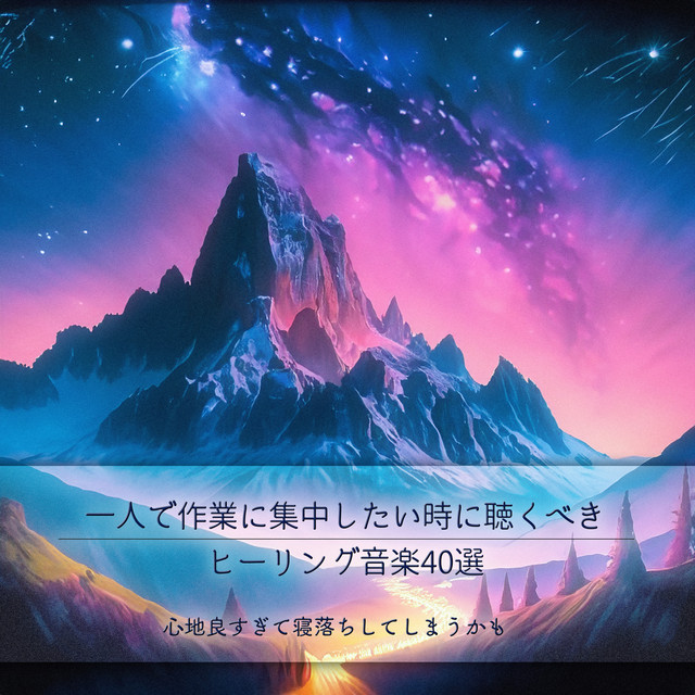 40 healing music to listen to when you want to concentrate on your work alone. It's so soothing, you might fall asleep. cover art