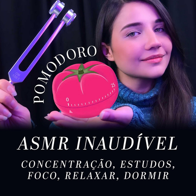 ASMR Inaudível Pomodoro Timer | Técnica para Concentração, Foco, Estudos, Produtividade cover art