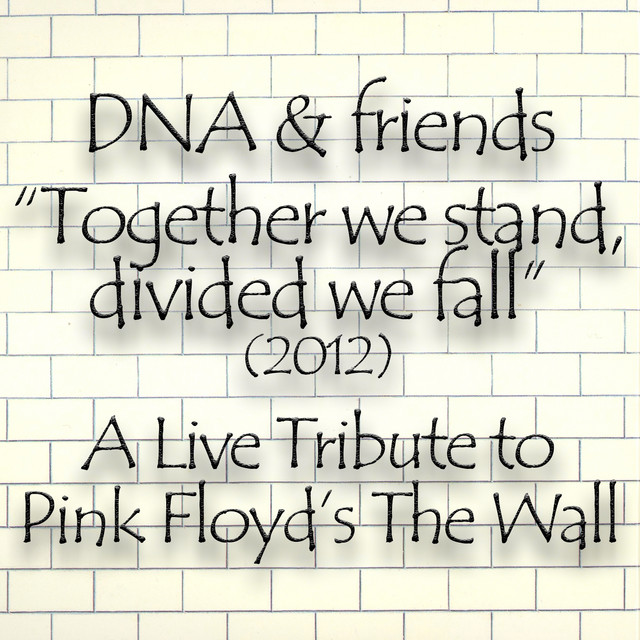 DNA & Friends Present a Live Tribute to Pink Floyd's The Wall 2012 (Together We Stand, Divided We Fall) cover art