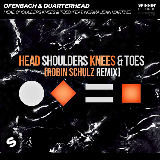 Pochette de Head Shoulders Knees & Toes (Robin Schulz remix)