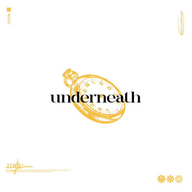 Underneath cover art