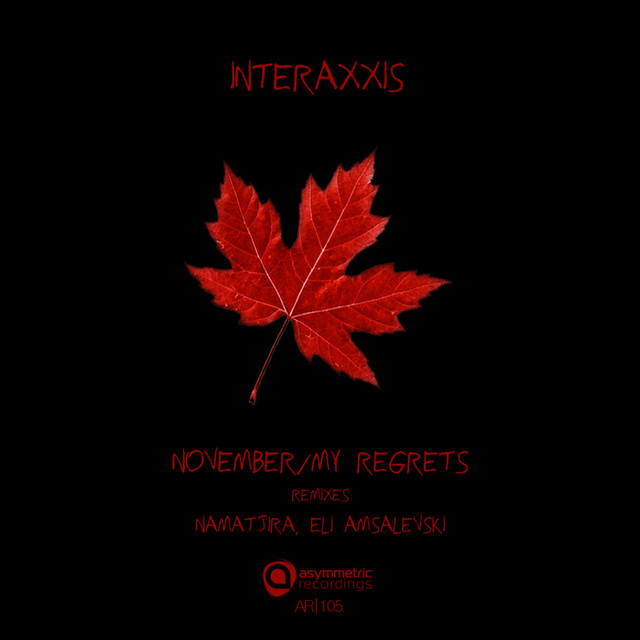 November / My Regrets cover art