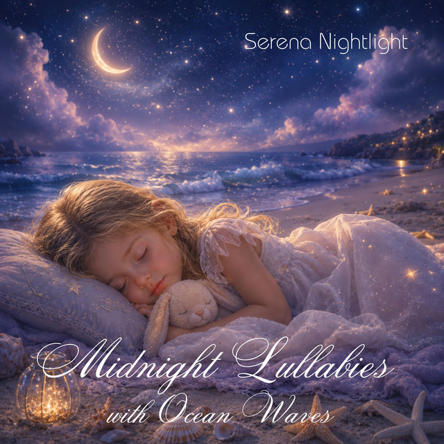 Midnight Lullabies with Ocean Waves