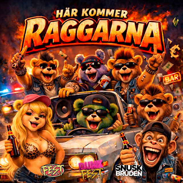 Här kommer raggarna