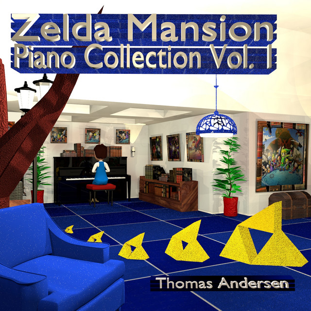 Zelda Mansion Piano Collection Vol. 1 cover art