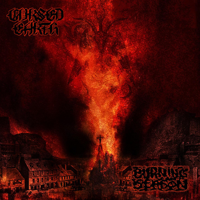 Cursed Earth/Burning Season Split cover art