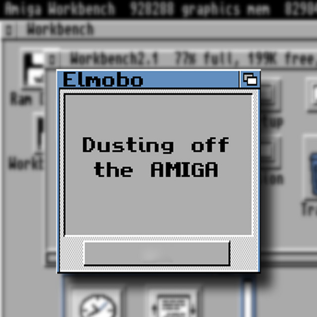 Dusting off the Amiga cover art