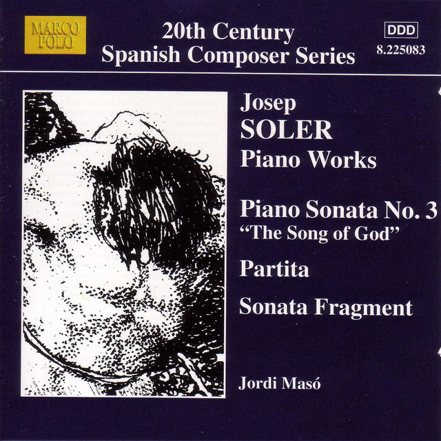 Soler, J.: Piano Sonata No. 3 / Partita cover