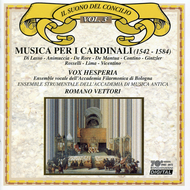 Musica per i cardinali — Vox Hesperia