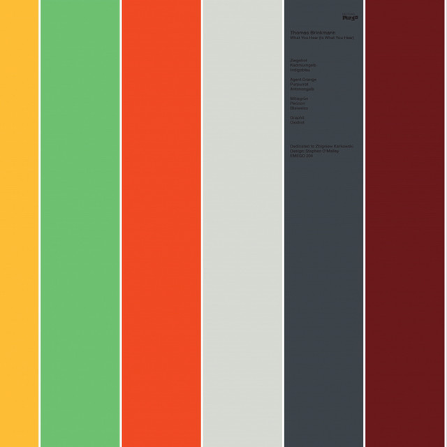 What You Hear (Is What You Hear) cover art