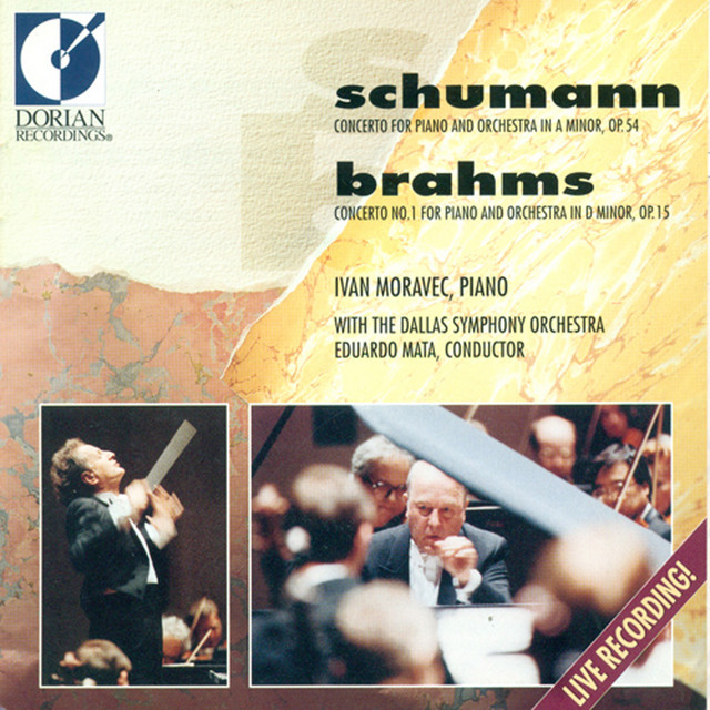 Schumann, R.: Piano Cocnerto, Op. 54 / BRAHMS, J.: Piano Concerto No. 1 cover art