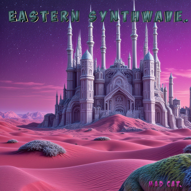 Обкладинка: Eastern Synthwave. — Mad Cat.