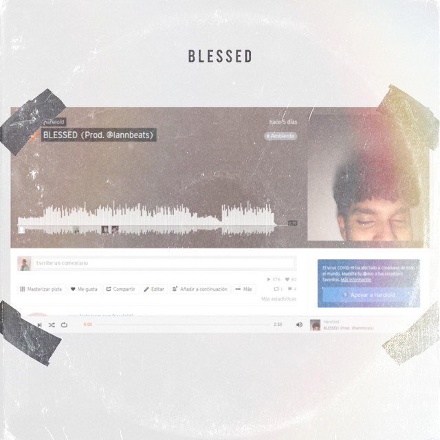 Blessed cover art