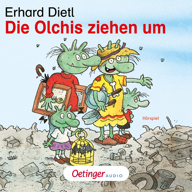 Die Olchis ziehen um (Hörspiel) cover art
