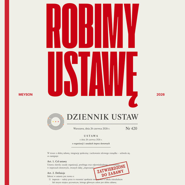 Robimy ustawę