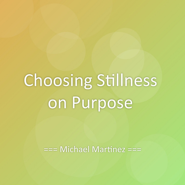 Choosing Stillness on Purpose