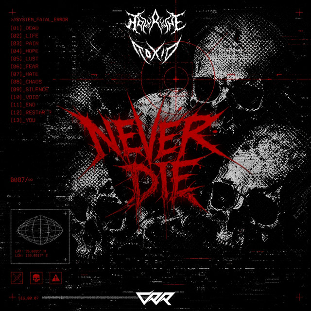 Обкладинка: Never Die — Toxid