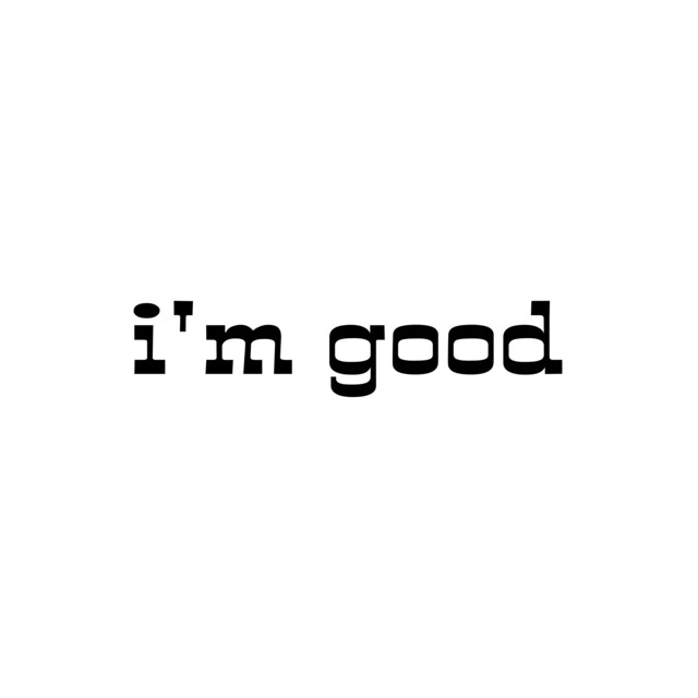 I'm Good cover art