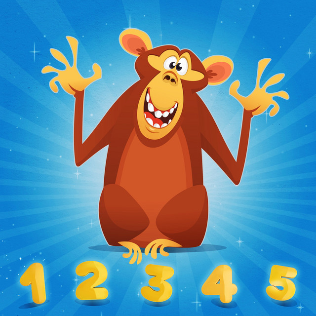 5 Little Monkeys Learn Numbers cover art