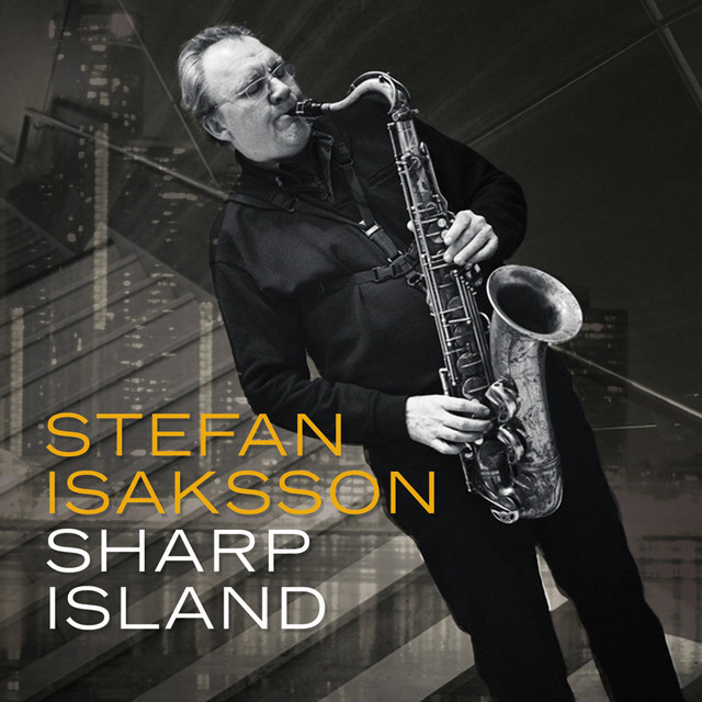 Omslag för Sharp Island av Stefan Isaksson