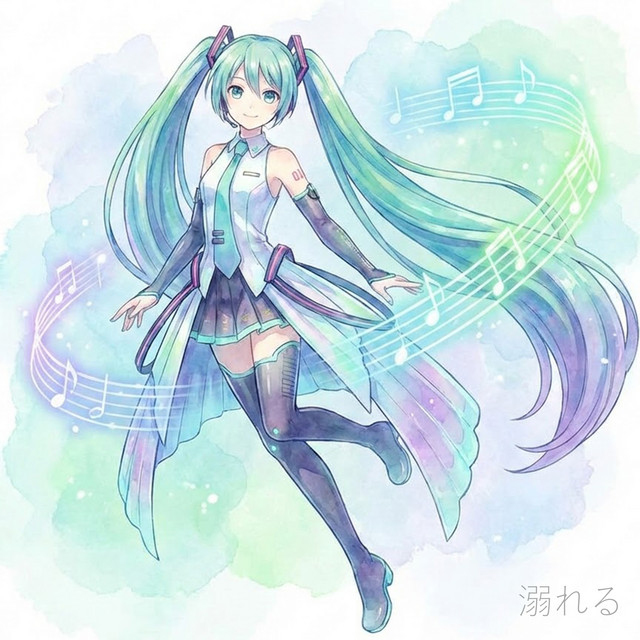 壊れゆく少女の唄 Die Ellipse ボーカロイド ボカロ 初音ミク cosMo@BousouP – 初音ミクの消失 -DEAD END- (The Disappearance of