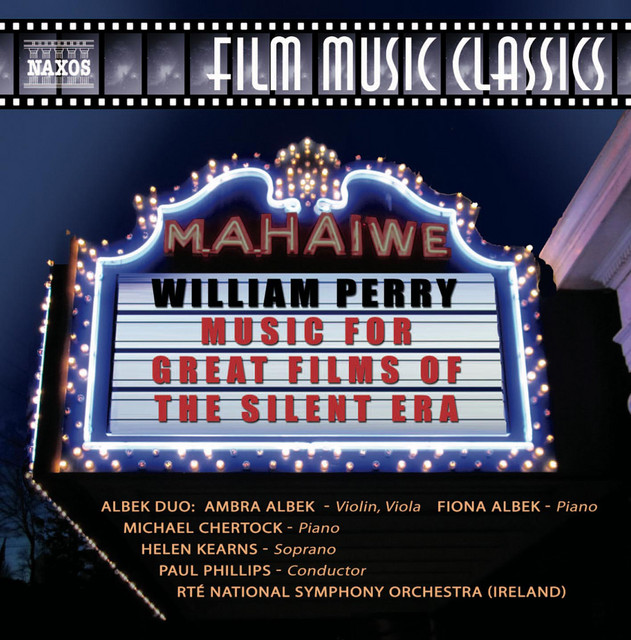Perry: Music for Great Films of the Silent Era, Vol. 1 cover art