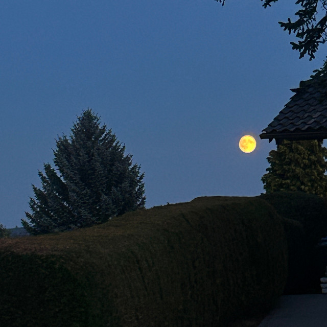 WHEN THE MOON'S UP