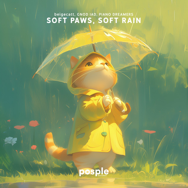 Soft Paws, Soft Rain - with water sounds