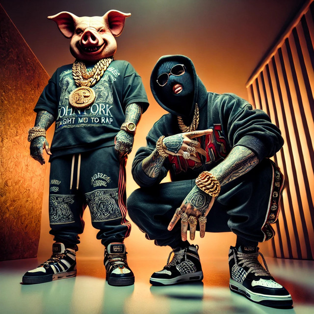 JOHN PORK TAUGHT ME HOW TO RAP IN THE BACKROOMS (BLESSING EDITION) cover art