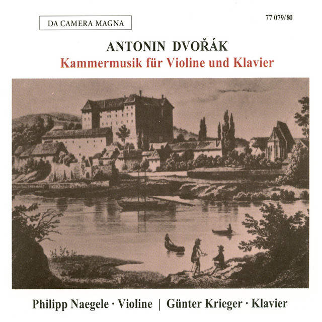 Antonin Dvorak: Chamber Music for Violin & Piano cover