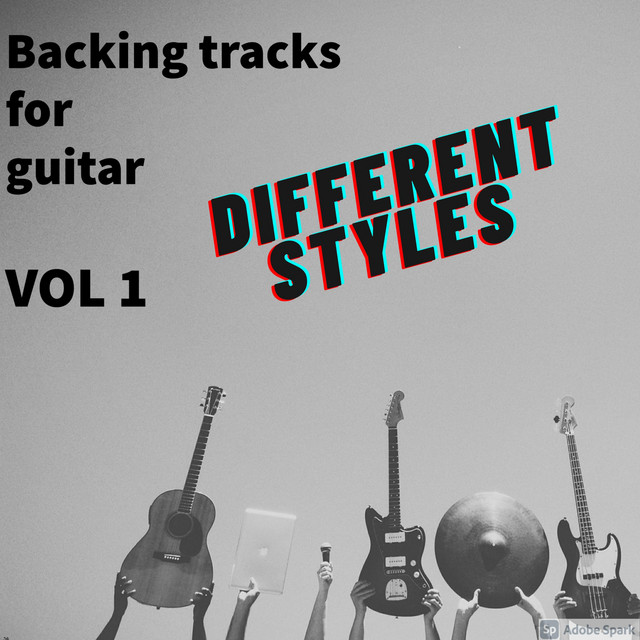 Backing Tracks for guitar VOL 1 cover art