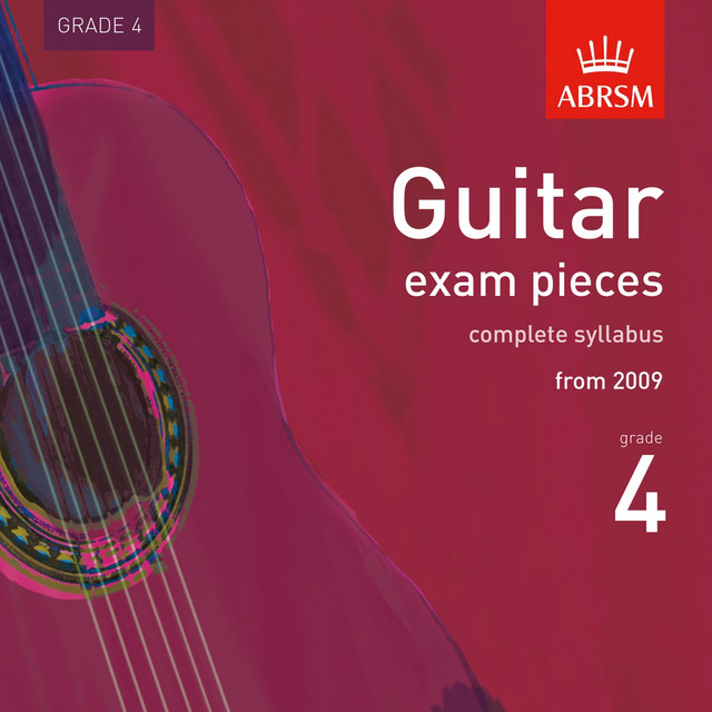 Guitar Exam Pieces from 2009, ABRSM Grade 4 cover art
