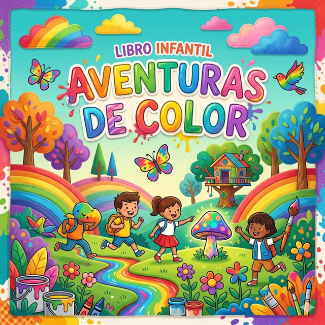 Album cover for Aventuras de color by The Team peque