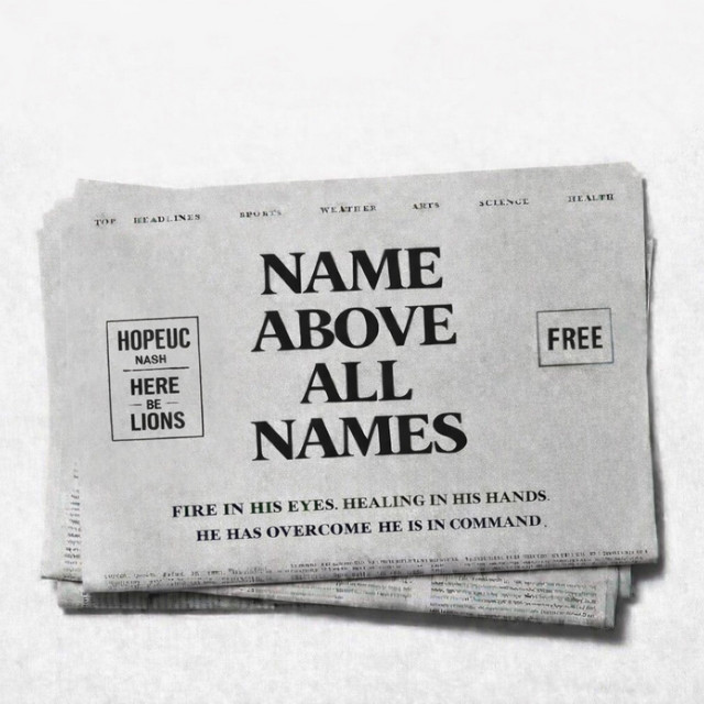 Name Above All Names