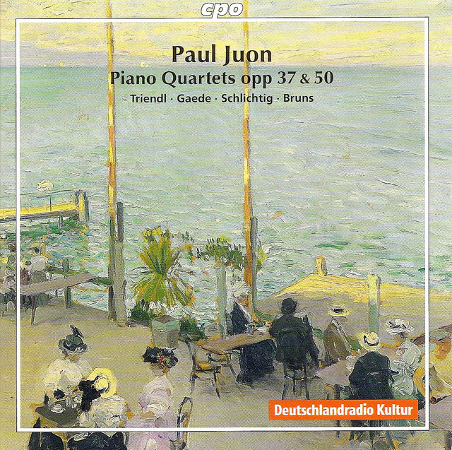 Juon, P.: Piano Quartets Nos. 1 and 2 cover art