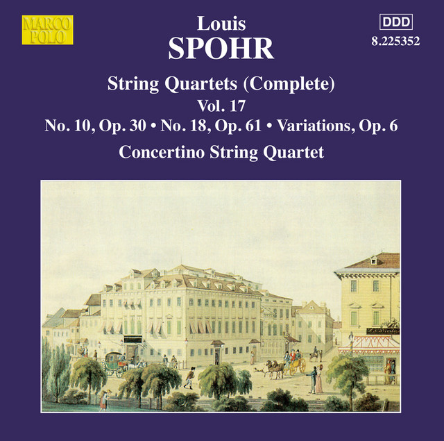 Spohr: String Quartets, Vol. 17