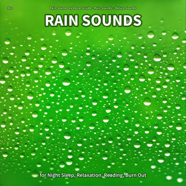 #01 Rain Sounds for Night Sleep, Relaxation, Reading, Burn Out cover art