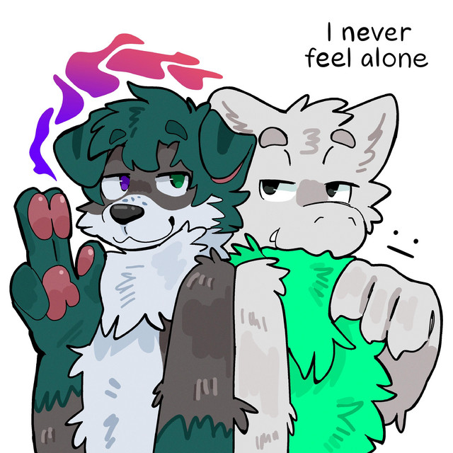 I Never Feel Alone cover art